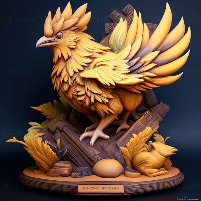 3D model Final Fantasy Fables Chocobos Dungeon game (STL)